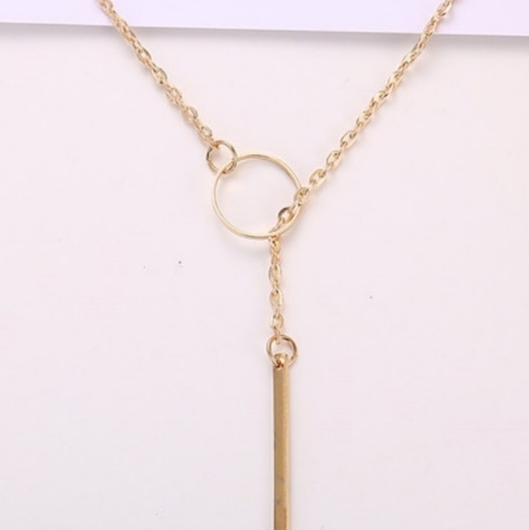 NEW 18k Gold-Plated Adjustable Long Lariat Necklace - Picture 8 of 12